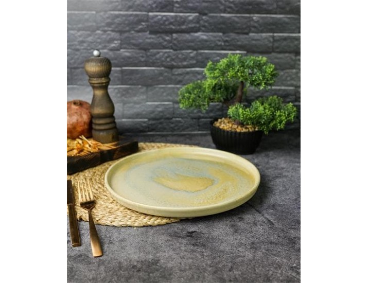 Тарелка с вертикальным бортом 27см h 2,2см Porland Stoneware Pearl