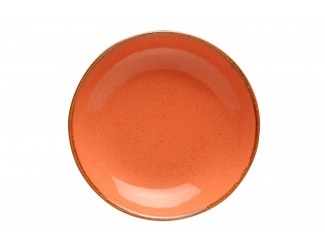 Тарелка глубокая 26см Porland Seasons Orange оранжевый