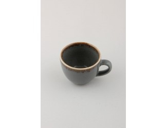Чашка кофейная 90мл Porland Seasons Dark Grey тёмно-серый