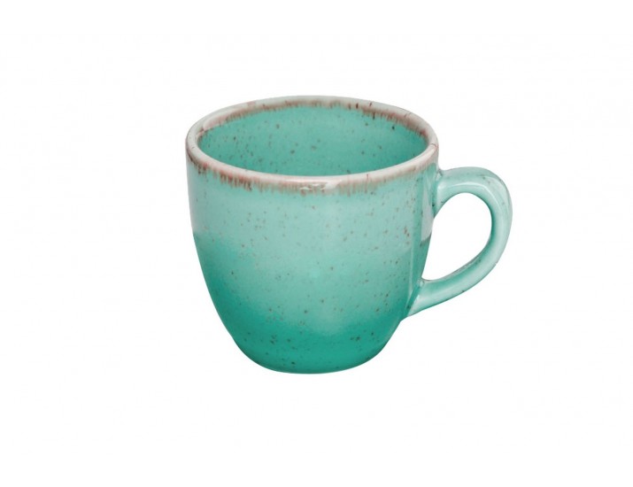 Чашка кофейная 90мл Porland Seasons Turquoise бирюзовый