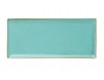 Блюдо прямоугольное 35*16см Porland Seasons Turquoise бирюзовый