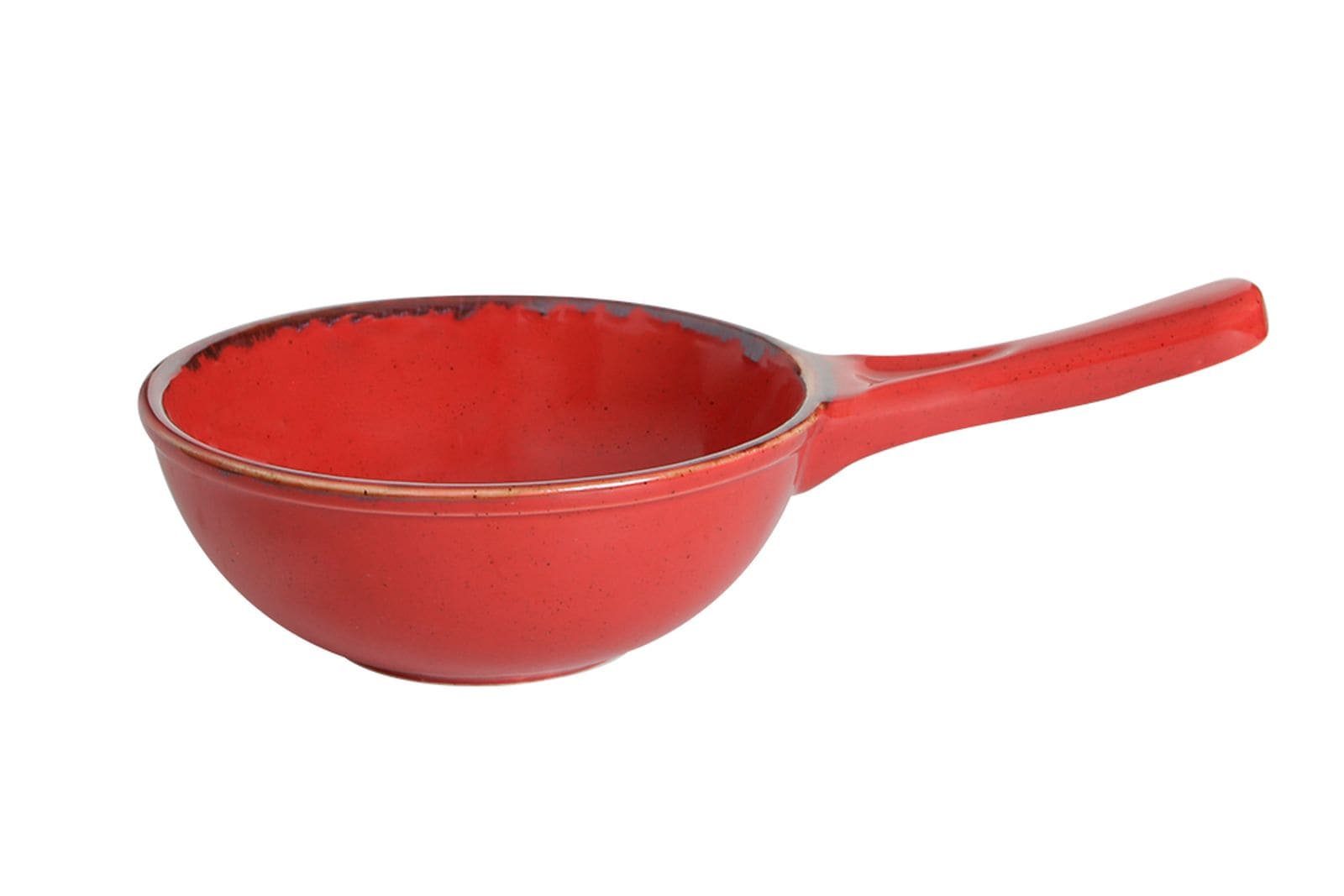 Сковорода для запекания. Красная сковорода. Фарфоровая сковорода для духовки. Сковорода 16 см.