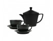 Чайный сервиз на 2 персоны 5 предметов Porland Seasons Black чёрный