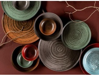 Блюдо прямоугольное 27*19см Porland LYKKE Green зелёный