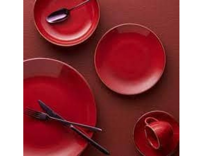 Тарелка глубокая 30см Porland Seasons Red красный