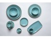 Обеденный набор на 4 персоны 12 предметов Porland Seasons Turquoise бирюзовый