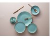 Набор тарелок 2шт 28см Porland Seasons Turquoise бирюзовый