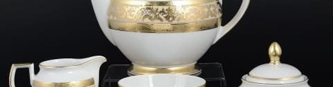 Alena 3D Creme Gold Constanza Falkenporzellan Германия