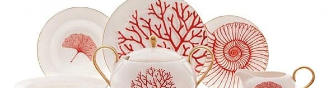 Corallo Red Gold Falkenporzellan Corallo Red Gold Falkenporzellan