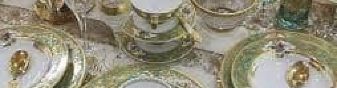 Opal Seladon Gold Falkenporzellan Германия Opal Seladon Gold Falkenporzellan Германия
