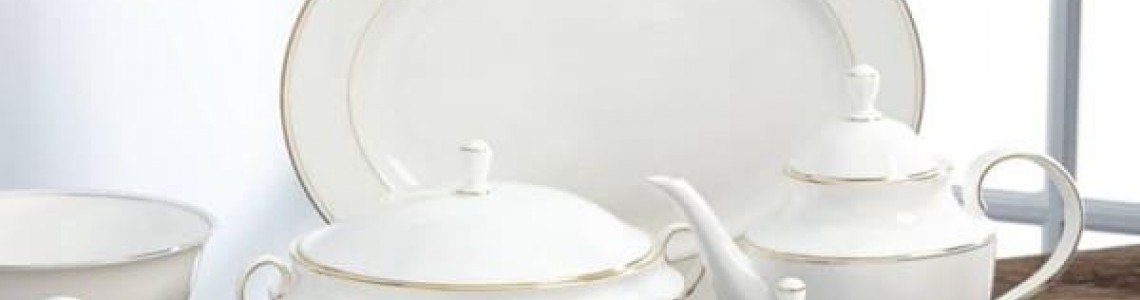 Федеральный золотой/платиновый кант, Lenox, США