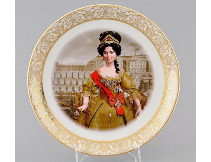 Тарелка мелкая подвесная 21 см императрица Елизавета