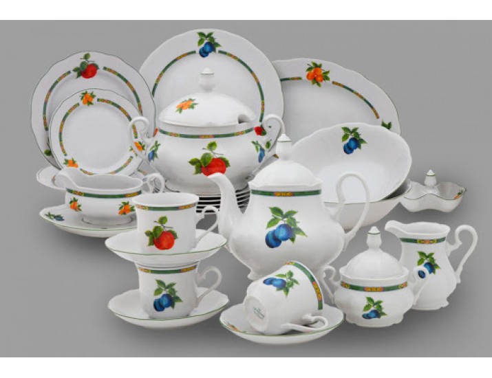 Чайно-столовый сервиз Leander 6 персон 40 предметов Мэри-Энн (Mary-Anne), Фруктовый сад
