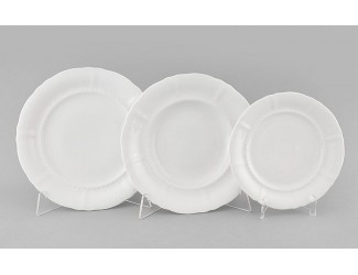 Набор тарелок 18 предметов с тарелками десертными 19см Leander Соната Императорский декор 0000