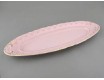Блюдо овальное 55 см Leander Соната Мелкие цветы декор 0158 розовый фарфор  07211518-0158
