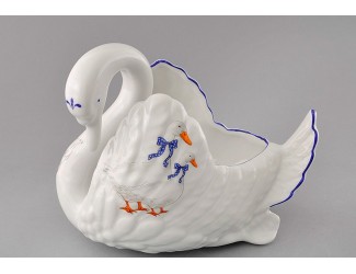 Лебедь конфетница Leander Гуси декор 0807 20118426-0807