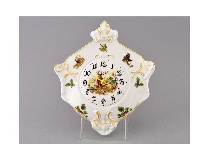Часы настенные гербовые 27см Leander Мэри-Энн Охота декор 0363