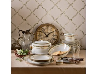 Набор для торта 7 предметов Leander Сабина Фрукты на зелёной ленте декор 0711 02161027-0711 Набор для торта 7 предметов Leander Сабина Фрукты на зелёной ленте декор 0711 02161027-0711