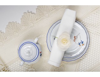 Чайно-столовый сервиз Leander на 6 персон 40 предметов Верона, Гуси 