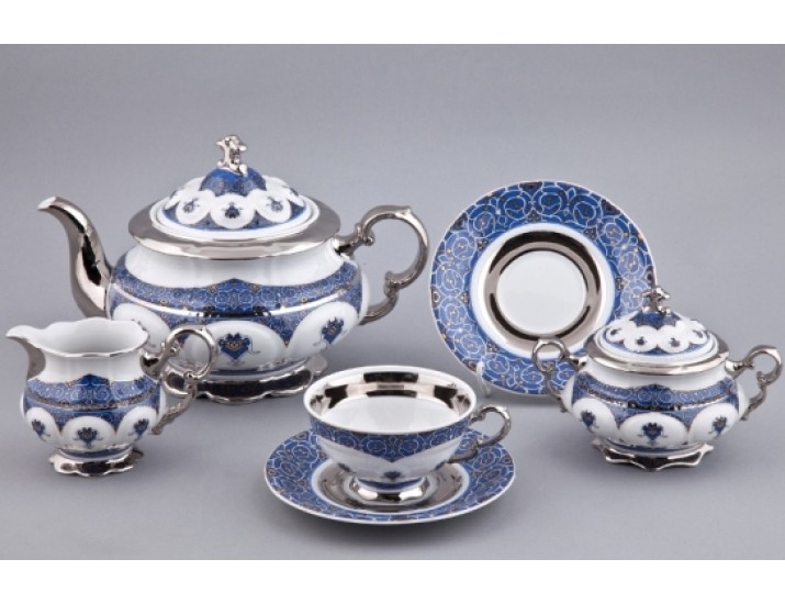 Сервиз чайный Rudolf Kampf Национальные традиции 15 предметов 6 персон (линия Иран) 07160725-2145