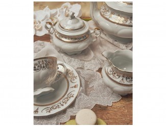 Блюдо для костей Leander 18,5 см Соната Золотой орнамент декор 1373 07114913-1373