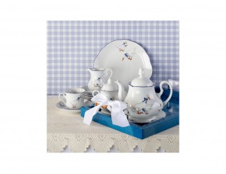 Молочник высокий 0,25л Leander Мэри-Энн Гуси декор 0807 03110815-0807