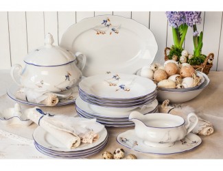 Ваза 19см большая Leander Мэри-Энн Гуси декор 0807 03118213-0807