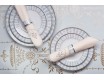 Набор тарелок 18 предметов Leander Сабина Серый орнамент декор 1013