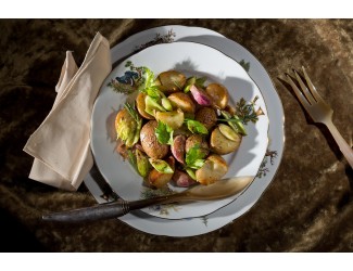 Набор тарелок 18 предметов Leander Мэри-Энн Охота декор 0363