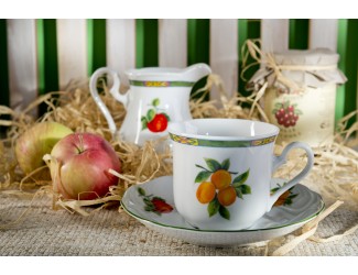 Кружка Leander 0,25л Фруктовый сад декор 080H 03114013-080H