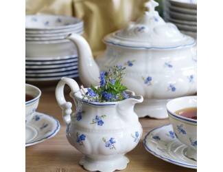 Кружка Leander 0,25л Синие цветы декор 0887 03114013-0887 Кружка Leander 0,25л Синие цветы декор 0887 03114013-0887