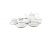 Чайный сервиз на 4 персоны 11 предметов Leander Hyggelyne серый 71160717-327C