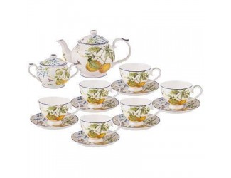 Чайный сервиз на 6 персон14 предметов Lefard Прованс Лимоны 104-870