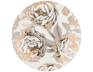 Тарелка 27см Lefard Golder Rose белый 133-313