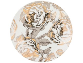 Тарелка 20,5см Lefard Golder Rose белый 133-316