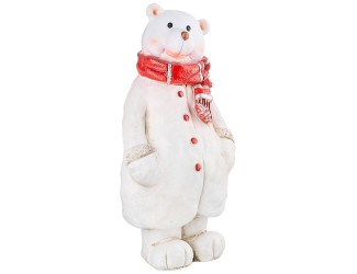 Статуэтка Медведь в шарфе 49см Lefard 169-225
