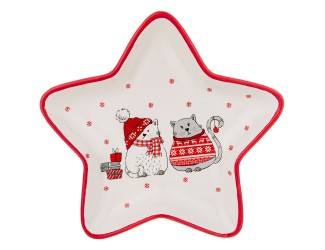 Блюдо-звезда 20,2см Lefard Christmas gift 230-424