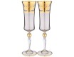 Набор бокалов для шампанского 2шт 190мл Art Decor VENEZIANO FUME
