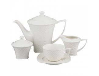 Чайный сервиз на 6 персон 15 предметов Lefard Диаманд 359-328