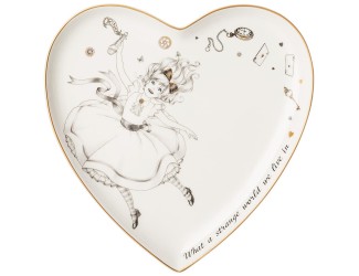 Тарелка-сердце 21,5см Lefard Wonderland 590-537