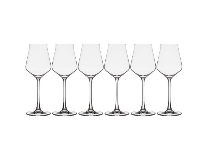Набор бокалов для вина 6шт 310мл 23,5см Crystalite Bohemia Alca