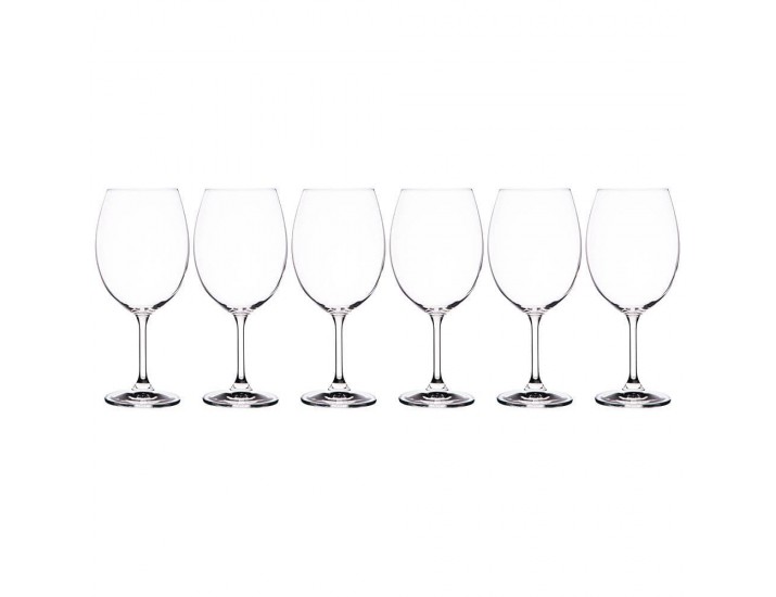 Набор бокалов для вина 6шт 580мл  22cv Crystalite Bohemia Klara|Sylvia