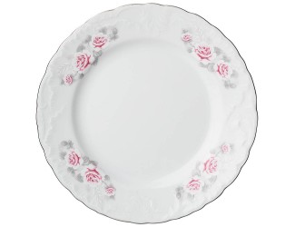 Набор тарелок 6шт 19см Cmielow Рококо Нежная роза