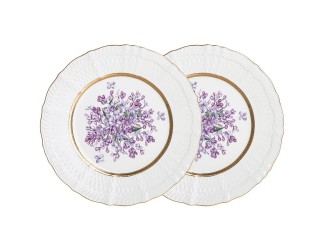 Набор тарелок 2шт 20,5см Lefard Lilac Сирень 760-759