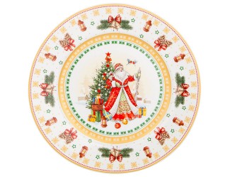 Тарелка 20,5см Lefard Дед Мороз 85-1632