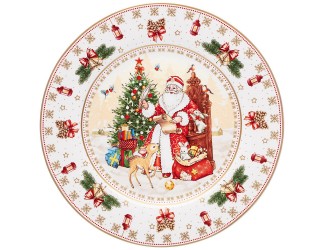 Тарелка 20,5см Lefard Дед Мороз 85-1722