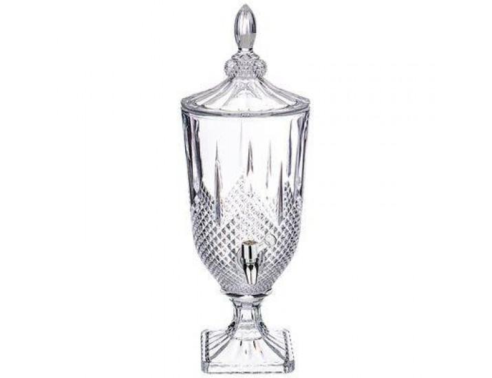 Диспенсер для напитков (лимонадник) 3л 47,5см Lefard Muza Crystal 691-008
