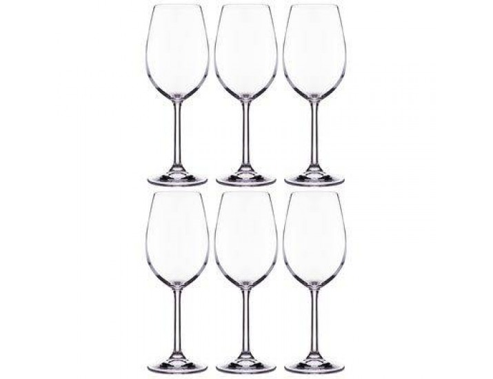 Набор бокалов для вина 6шт 30мл Crystalite Bohemia Gastro/Colibri 669-062