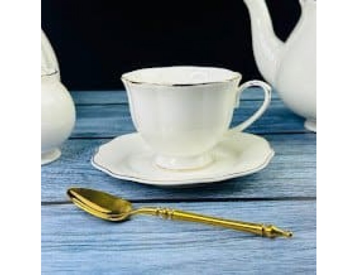 Набор чайных пар на 6 персон 12 предметов 220мл Lenardi 102-028