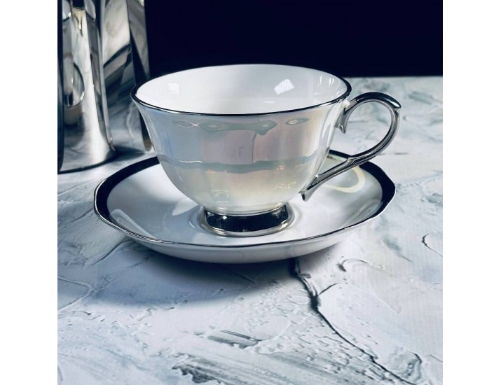 Набор чайных пар на 6 персон 12 предметов 250мл Lenardi 102-030